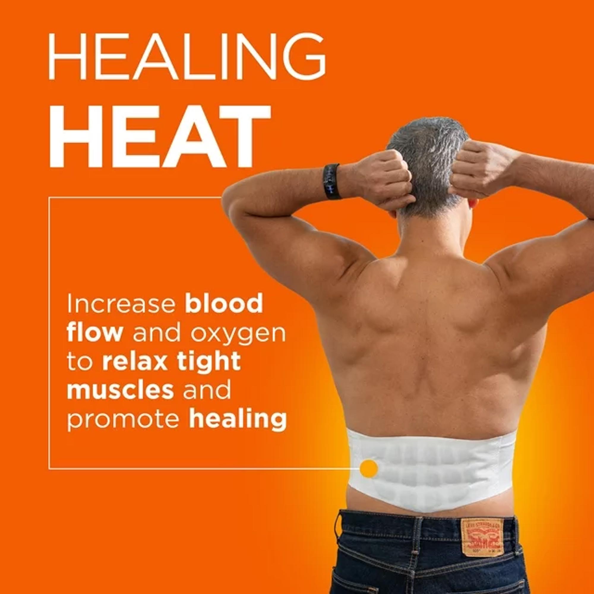 ThermaCare Lower Back & Hip Large_X-Large Pain Relief Heat Wraps, 3 Ct â Image 2