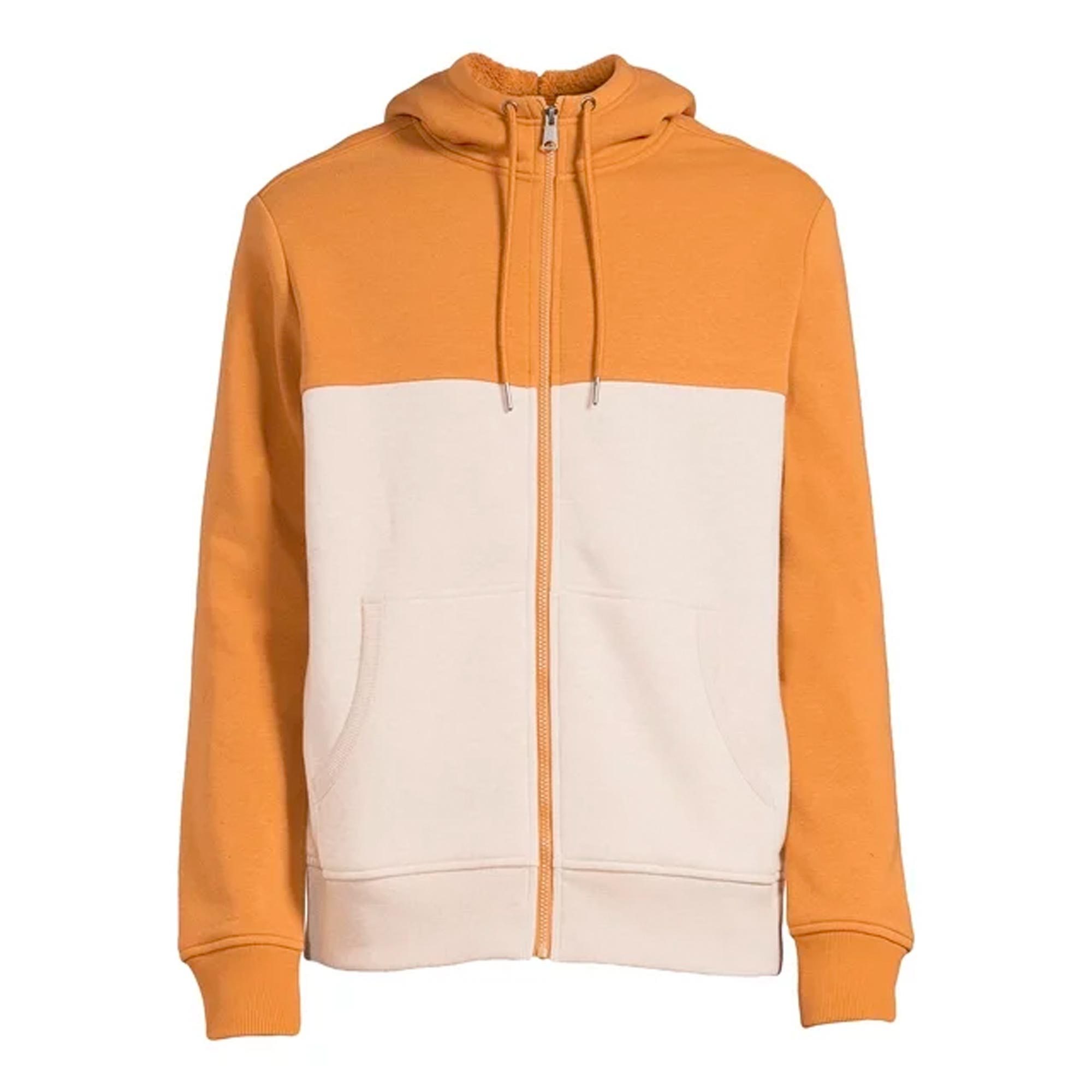 George Men’s Faux Sherpa Fleece Lined Jacket with Hood, Sizes S-3XL – Image 3