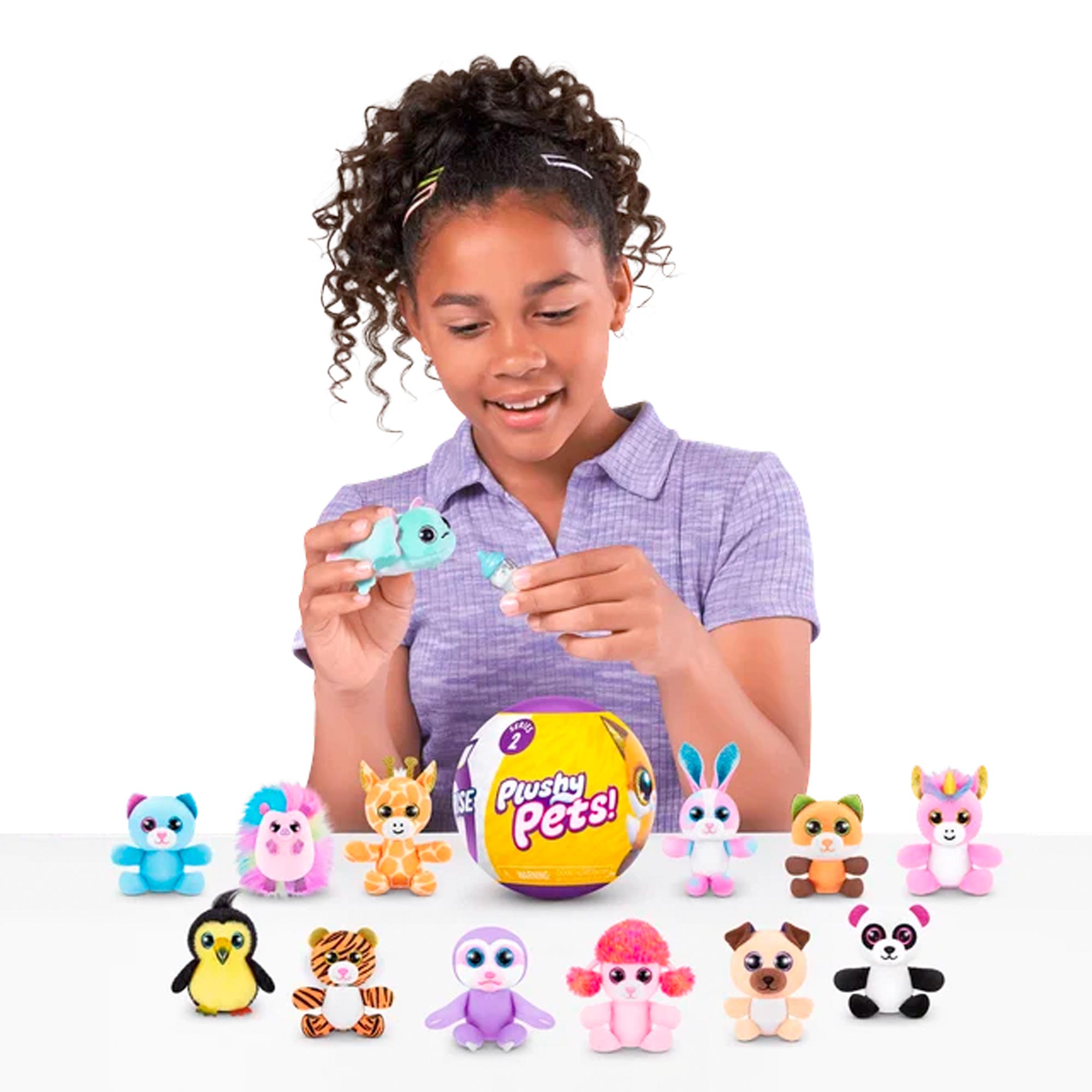 Plushy Pets Series 2 by Zuru Ages 3 and up Plastic Animal Collectibles – Image 3