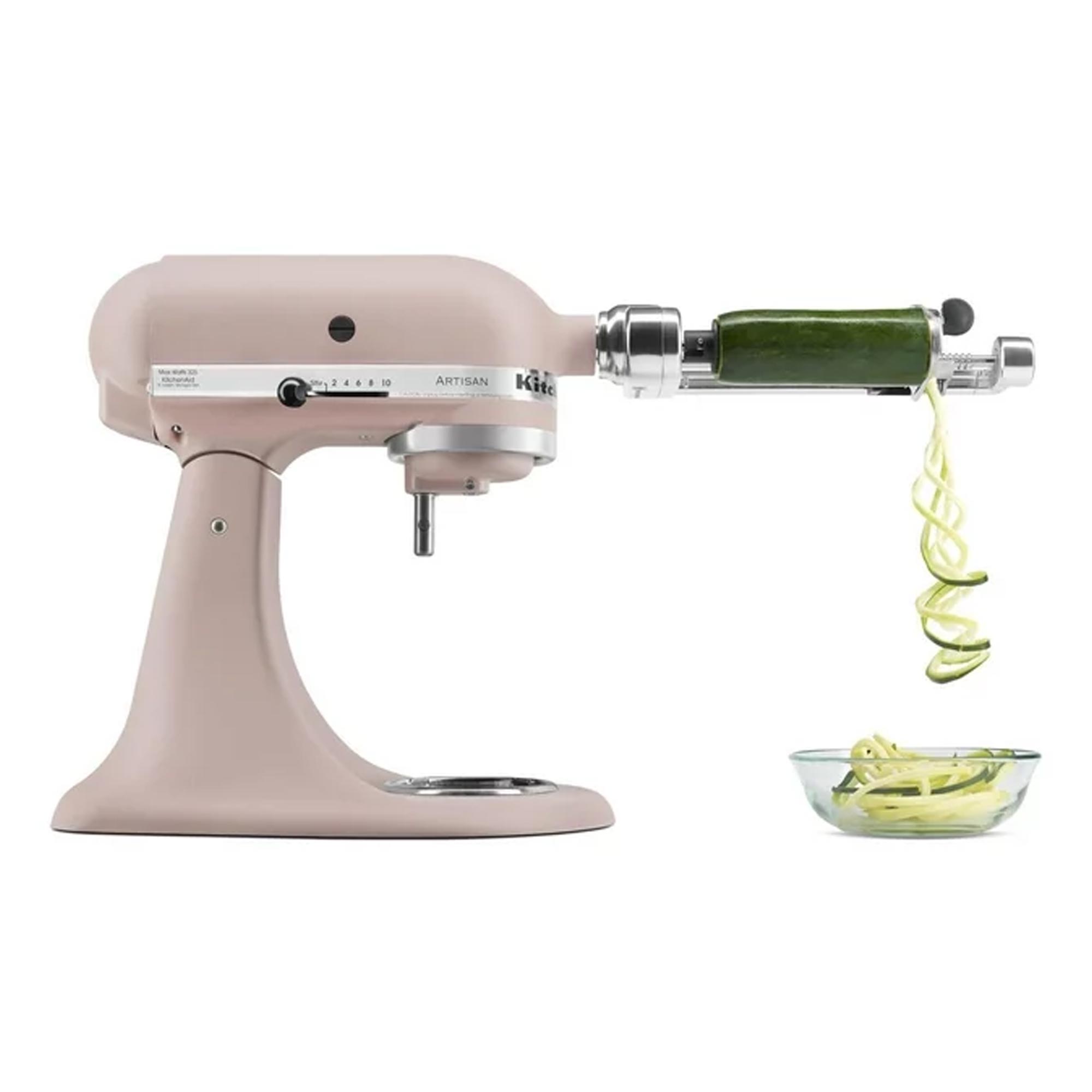 KitchenAid Artisan Series 5-Quart Tilt-Head Stand Mixer, Feather Pink, KSM150PS â Image 3